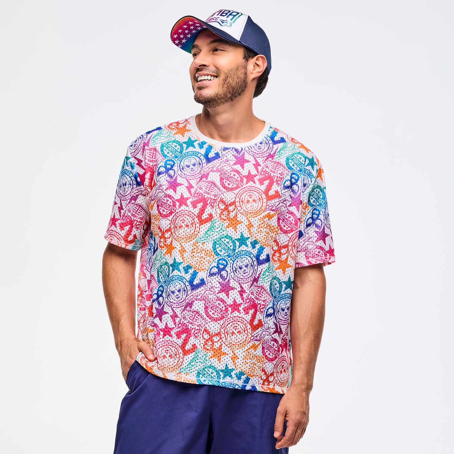 Zumba Libre Curved Brim Mesh Hat