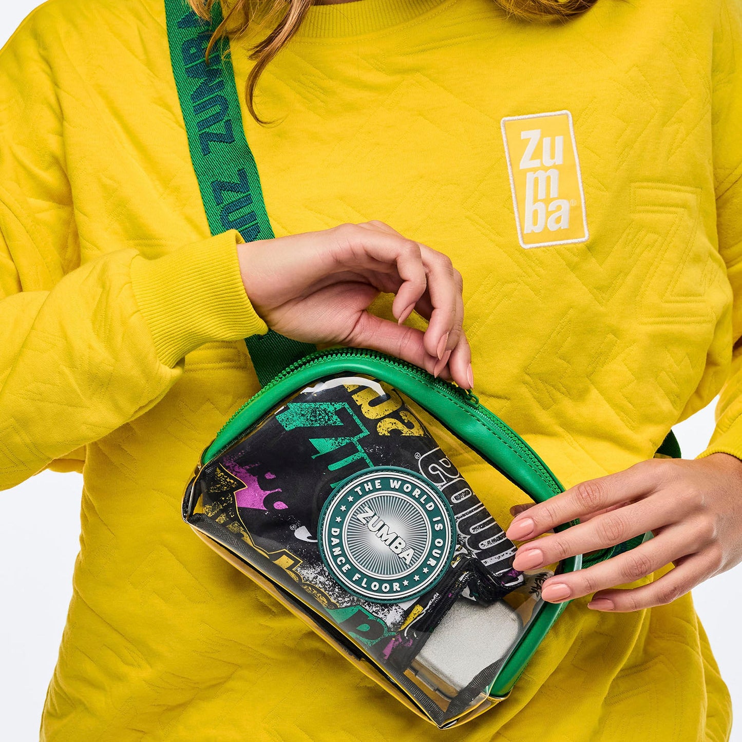 Apres Zumba Clear Belt Bag
