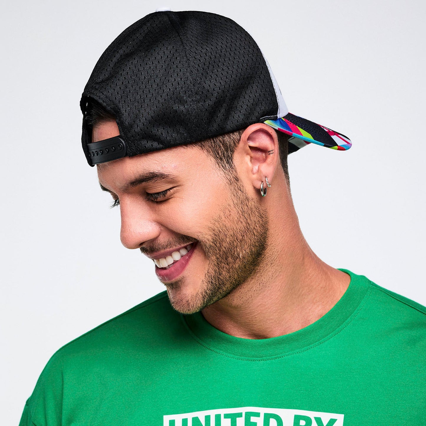Worldwide Curved Brim Mesh Hat