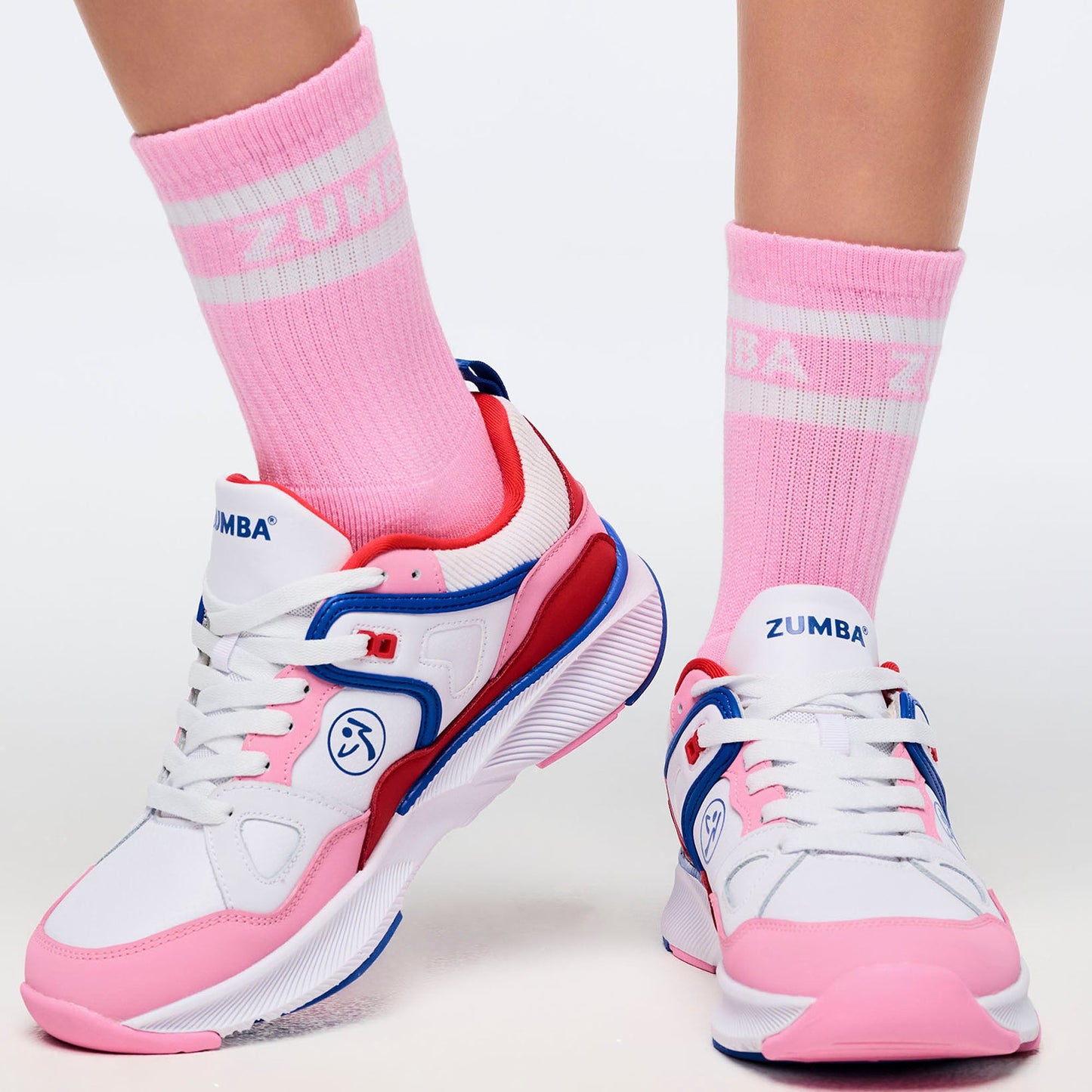 Zumba Amour Plush Half Crew Sock