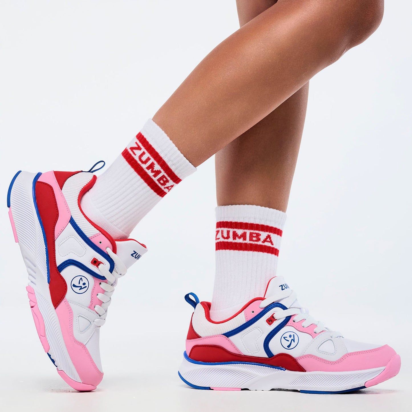 Zumba Amour Plush Half Crew Sock