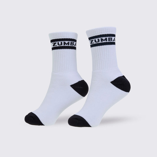 Dale-Z Plush Half Crew Sock - Bold Black