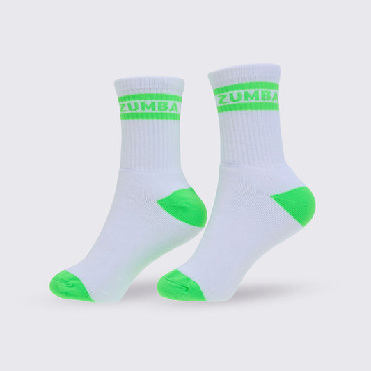 Dale-Z Plush Half Crew Sock - Get In Lime Z3A000335