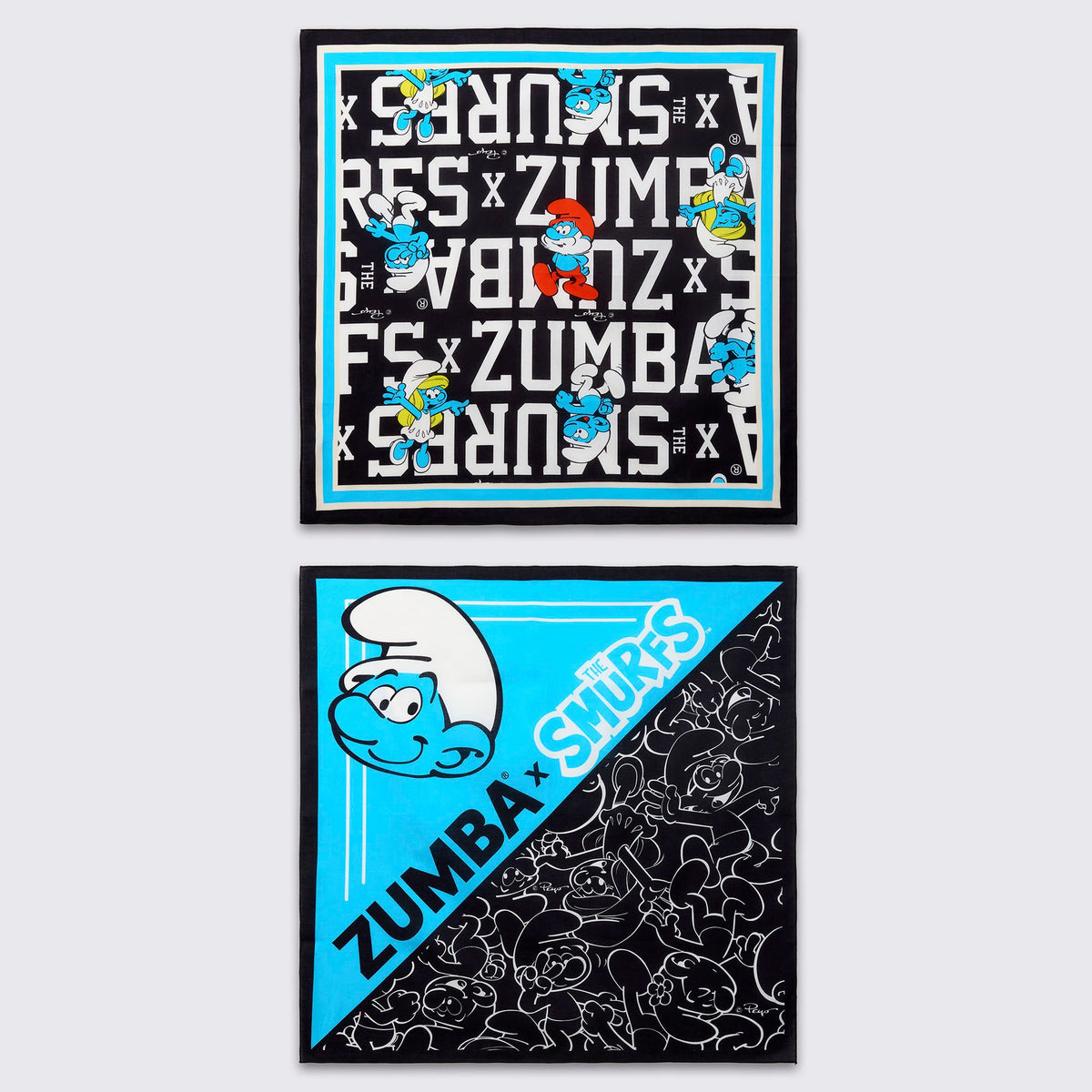 Zumba X The Smurfs Bandanas 2PK