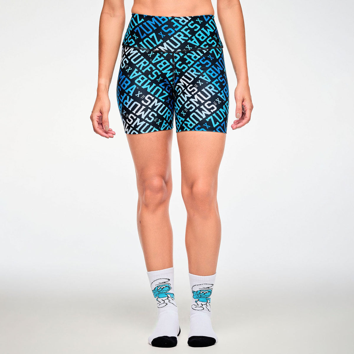 Zumba X The Smurfs Plush High Socks