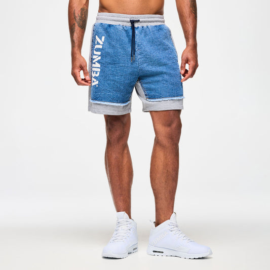 Blue Jean Zumba Denim Shorts