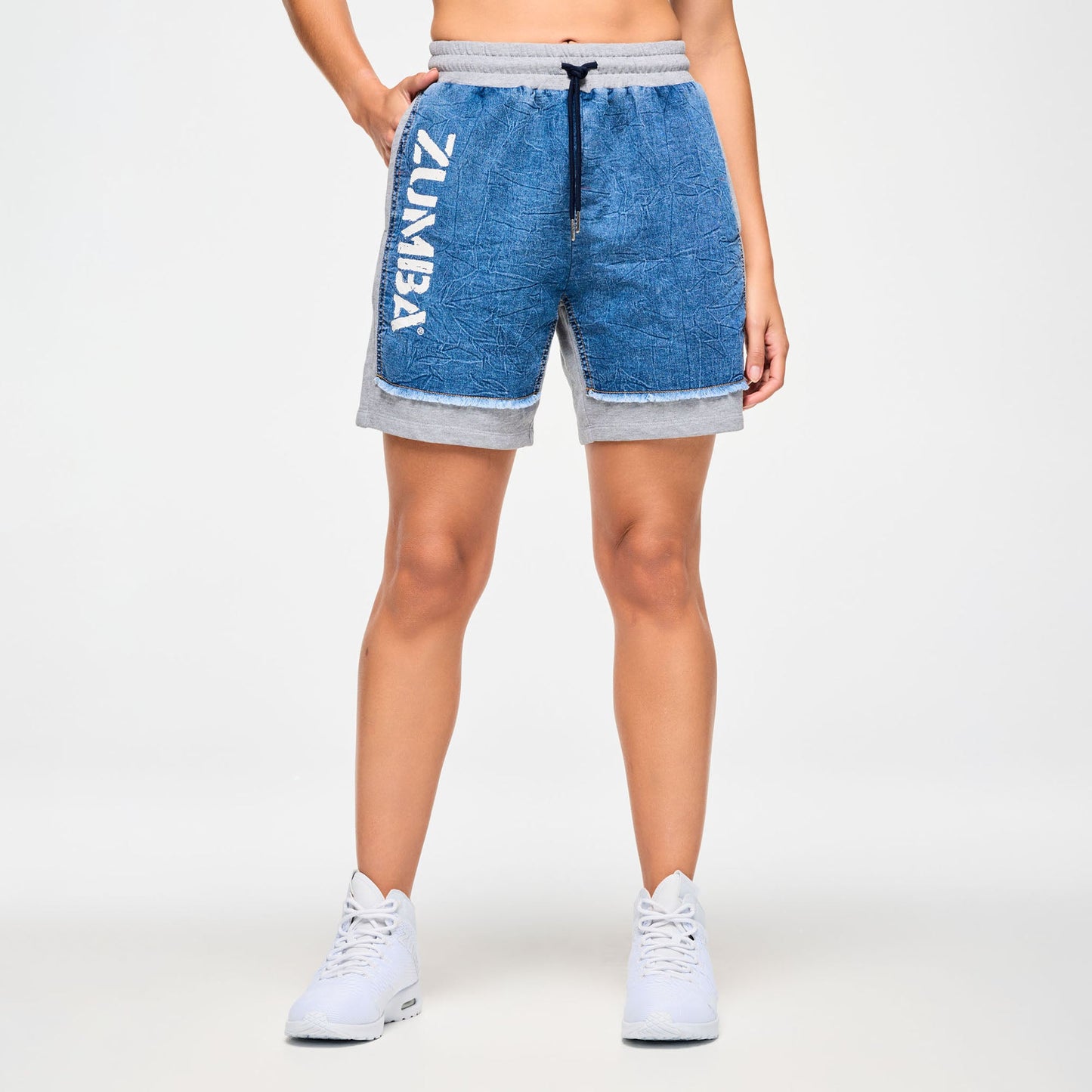 Blue Jean Zumba Denim Shorts