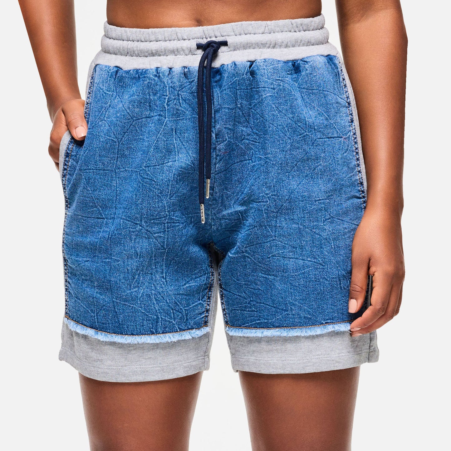 Blue Jean Denim Shorts