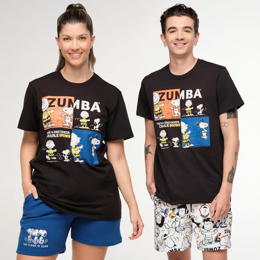 Zumba X Peanuts Crew Neck Tee