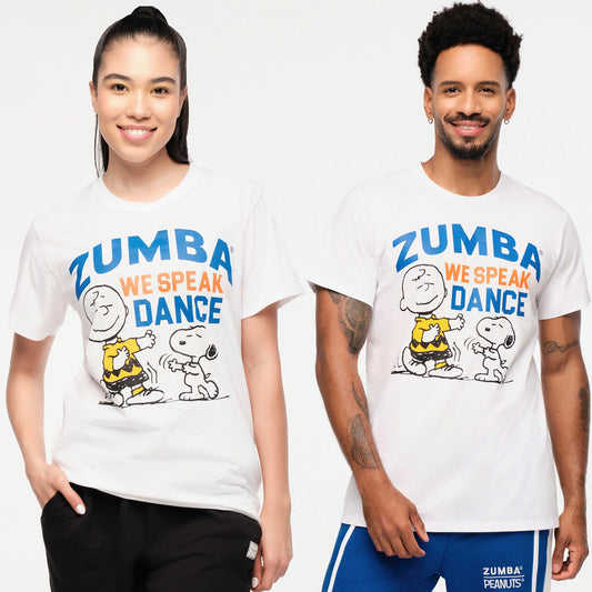 Zumba X Peanuts Crew Neck Tee