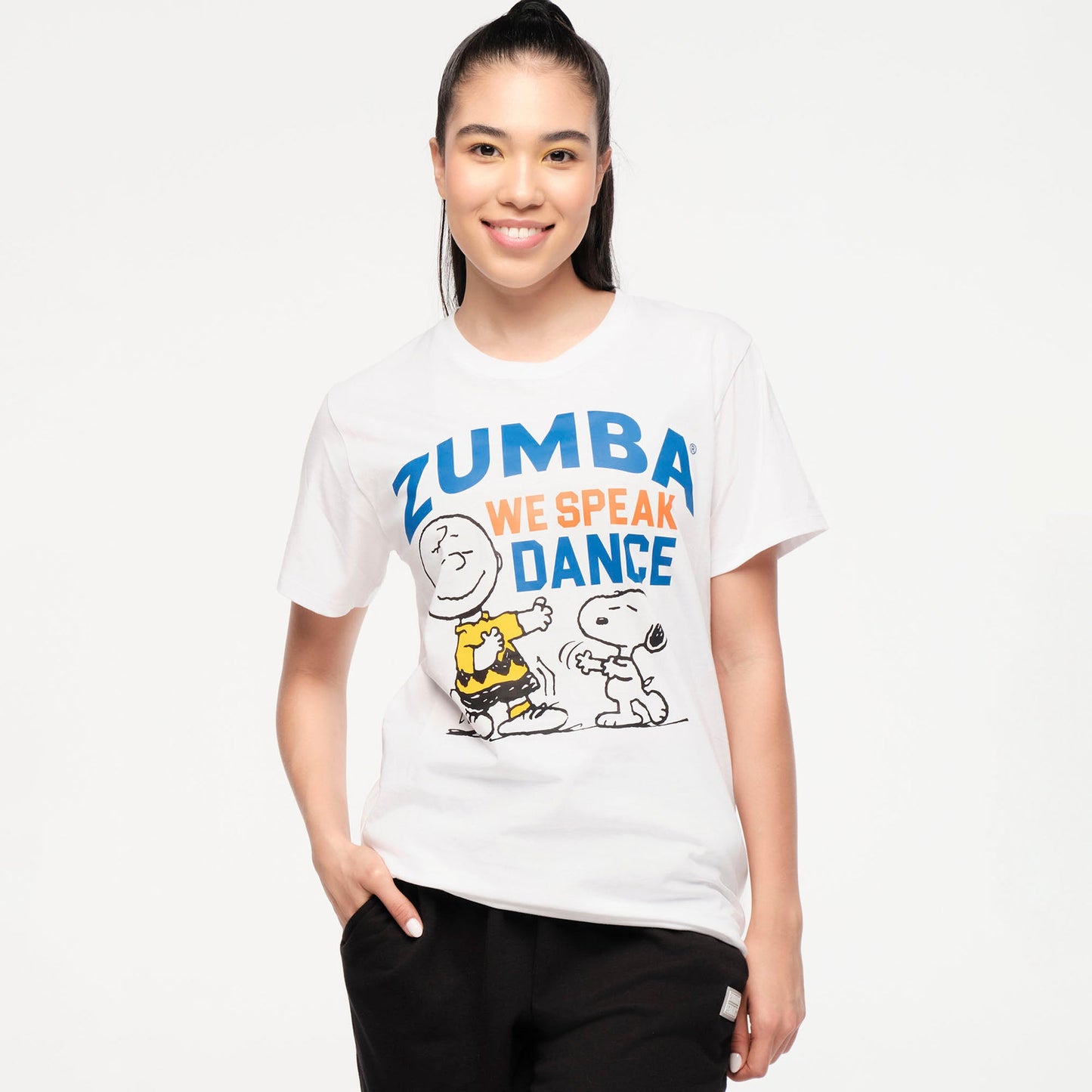 Zumba X Peanuts Crew Neck Tee