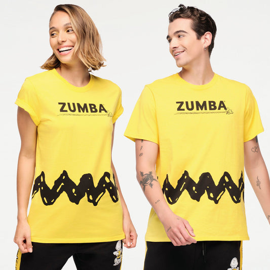 Zumba X Peanuts Crew Neck Tee - Yellow