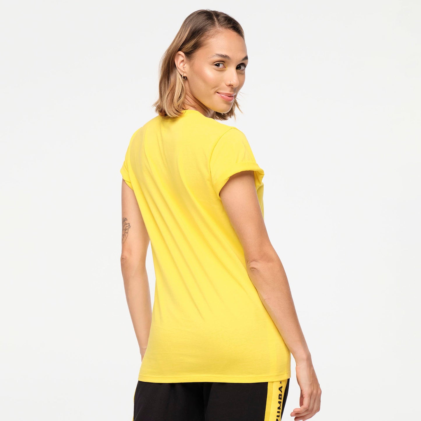 Zumba X Peanuts Crew Neck Tee - Yellow