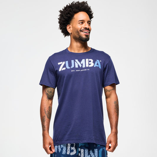 Blue Jean Crew Neck Tee