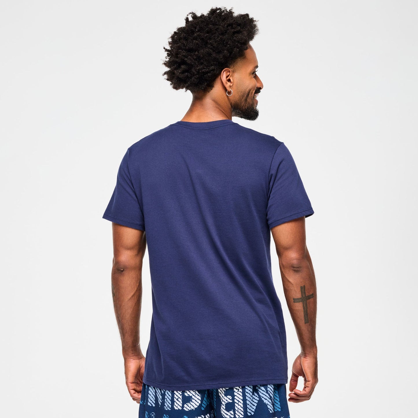 Blue Jean Crew Neck Tee