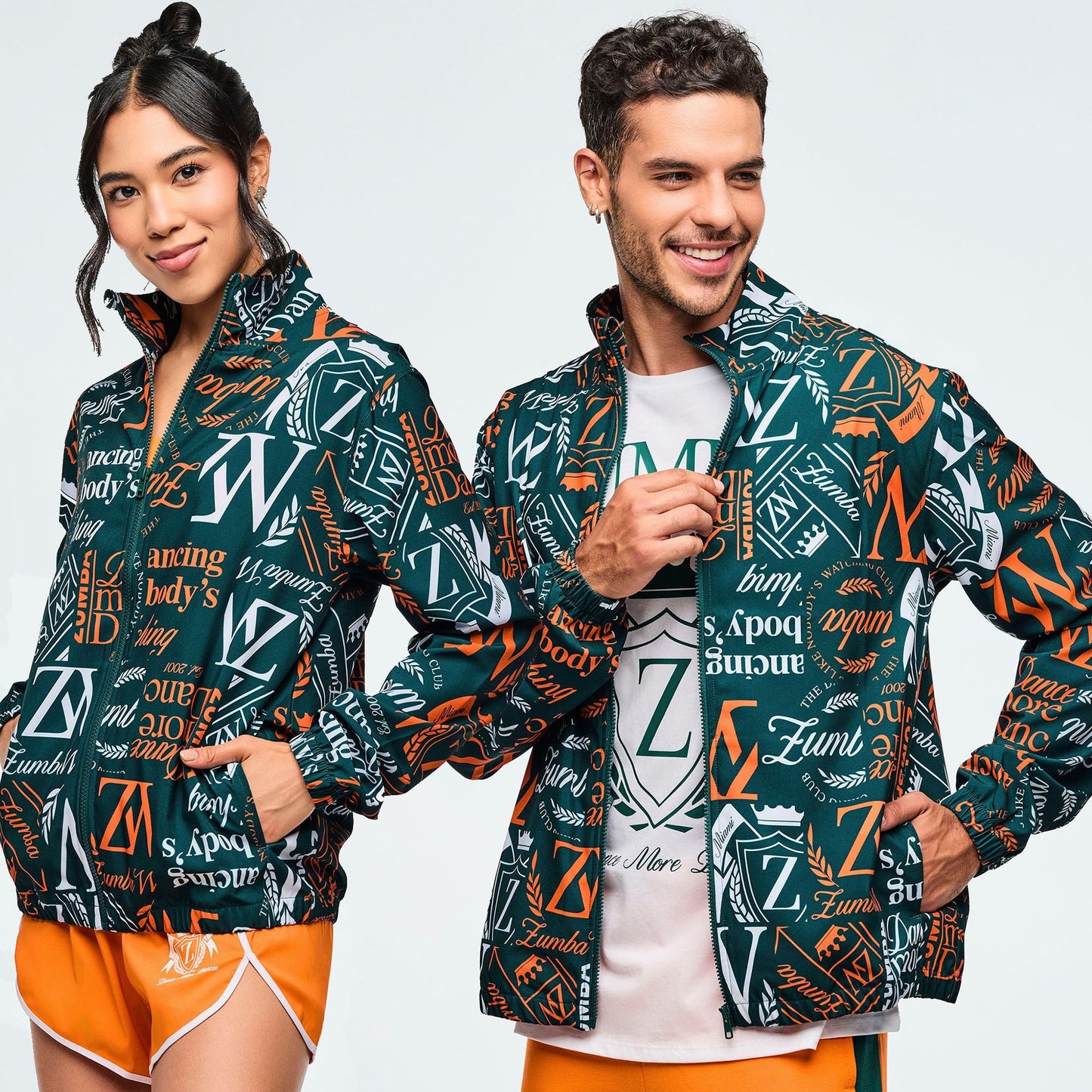 Class of 2001 Unisex Mock Neck Woven Jacket