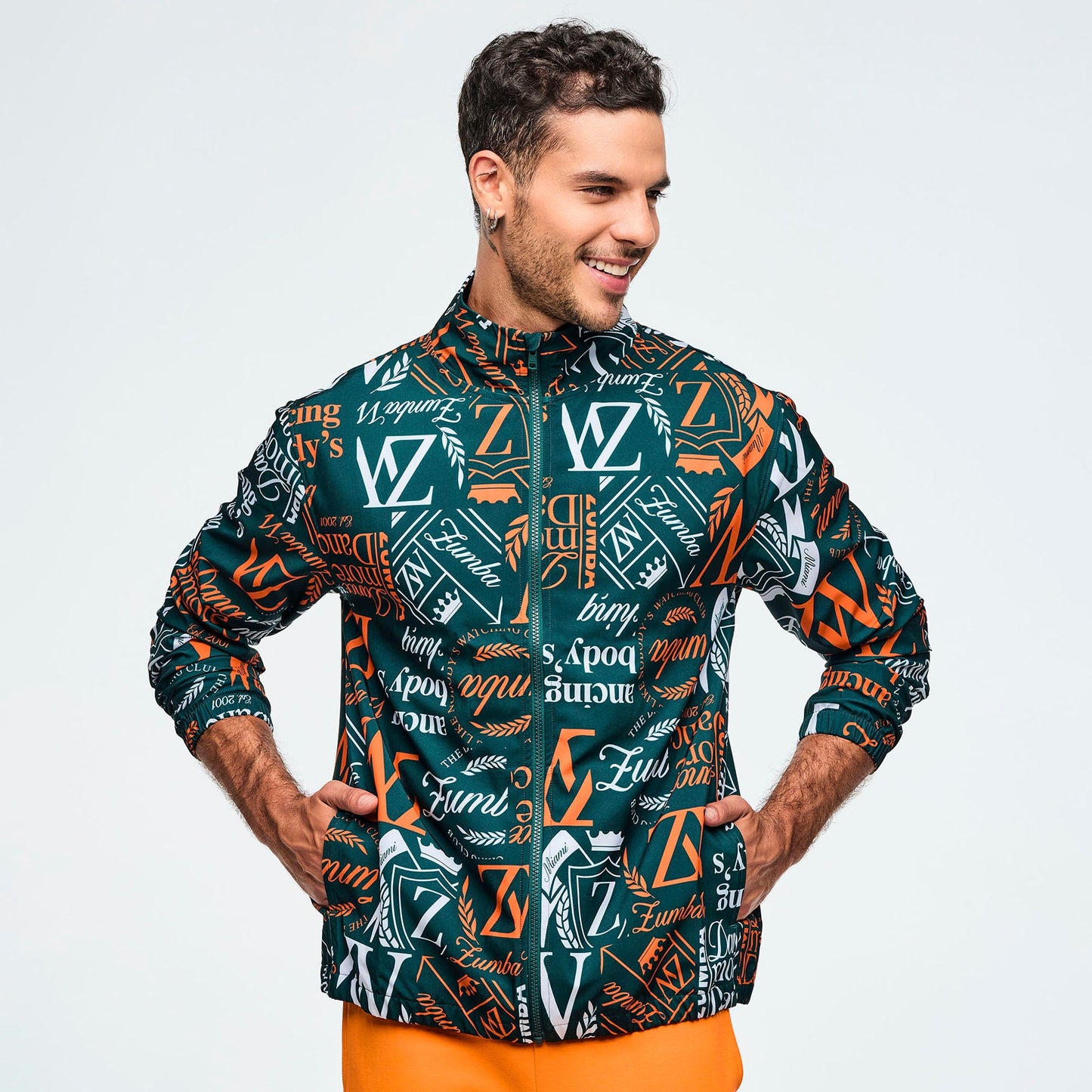 Class of 2001 Unisex Mock Neck Woven Jacket