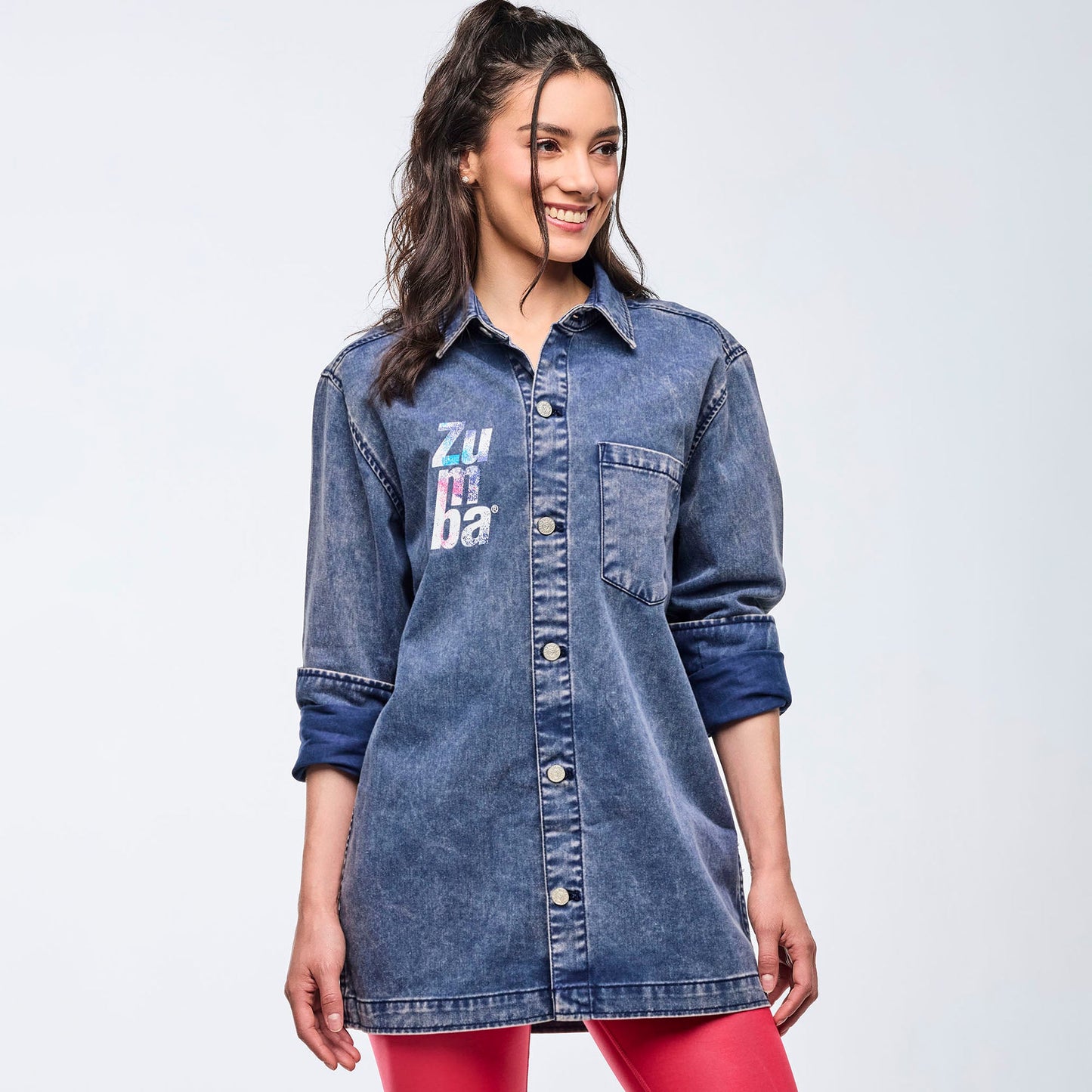 Apres Zumba Button-Up Shacket