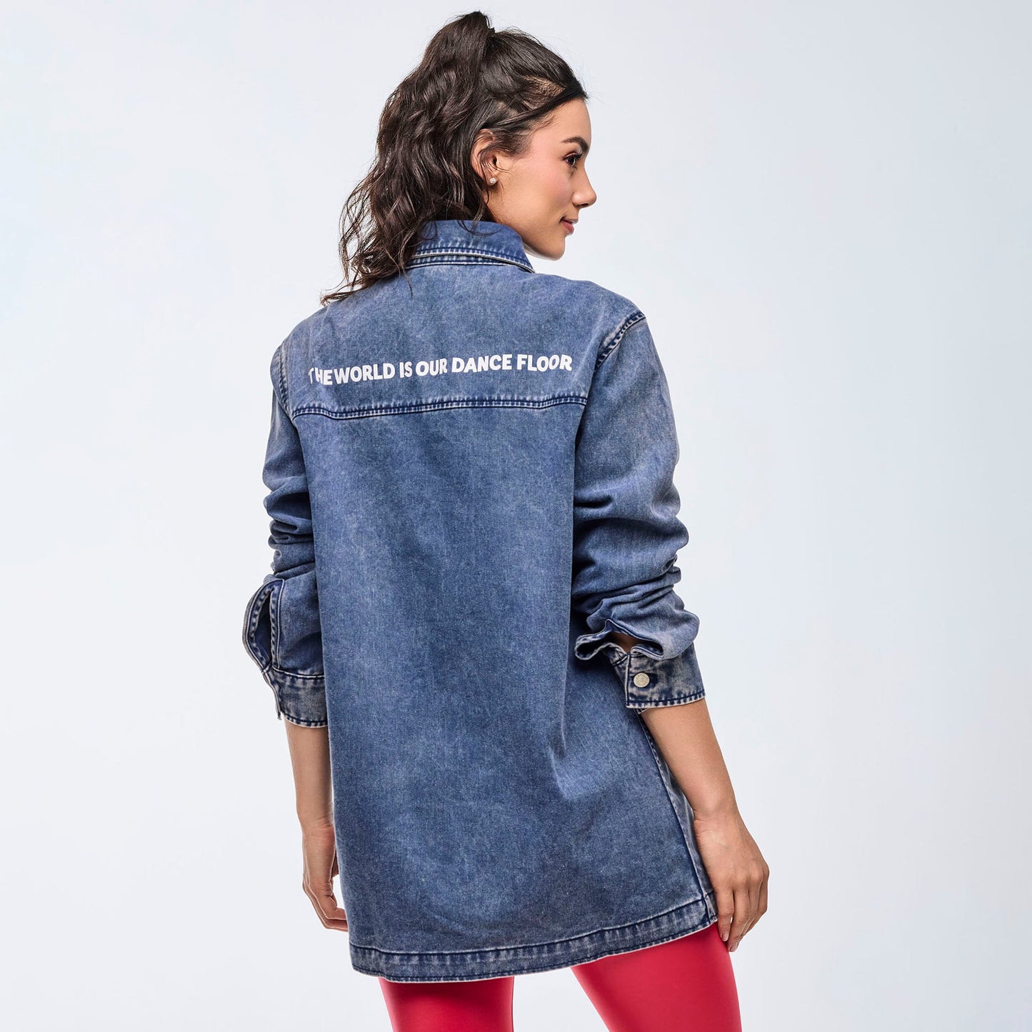 Apres Zumba Button-Up Shacket