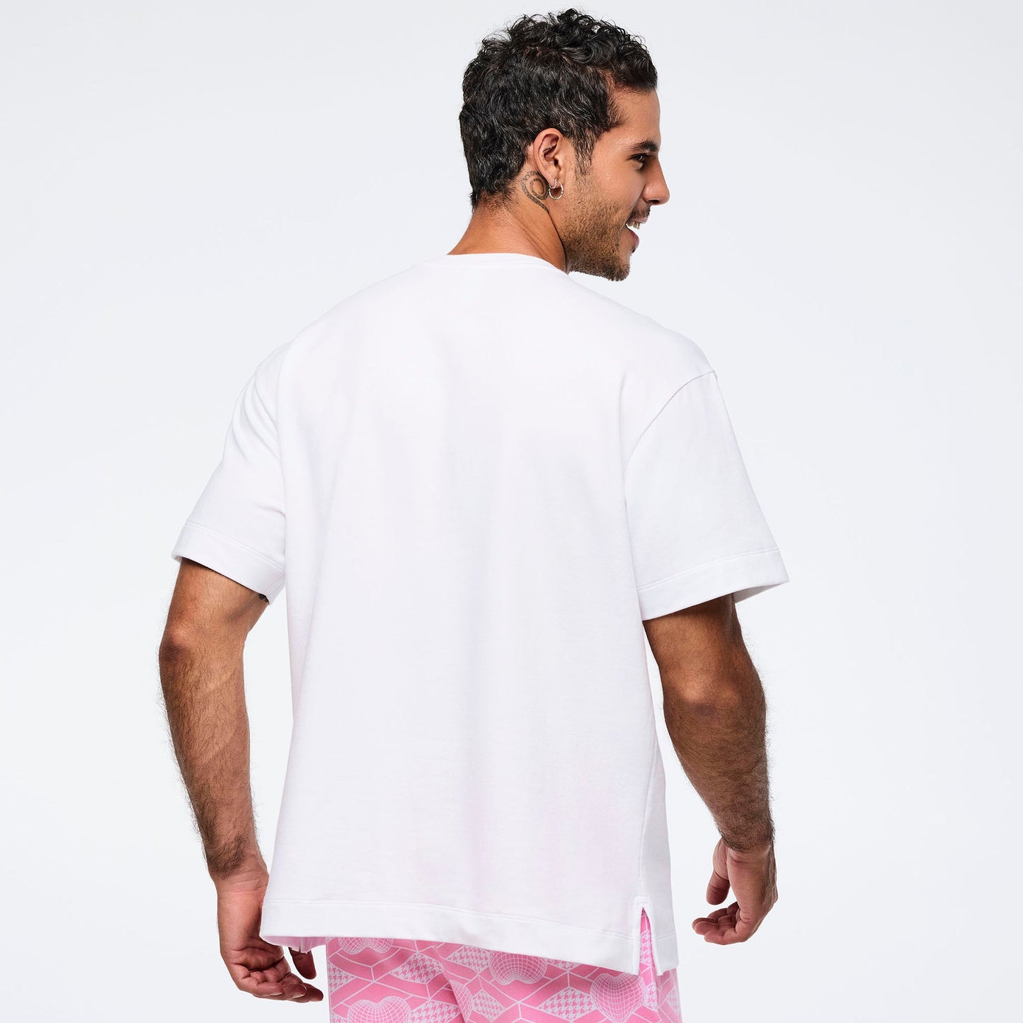 Zumba Amour Oversized Crew Neck Top