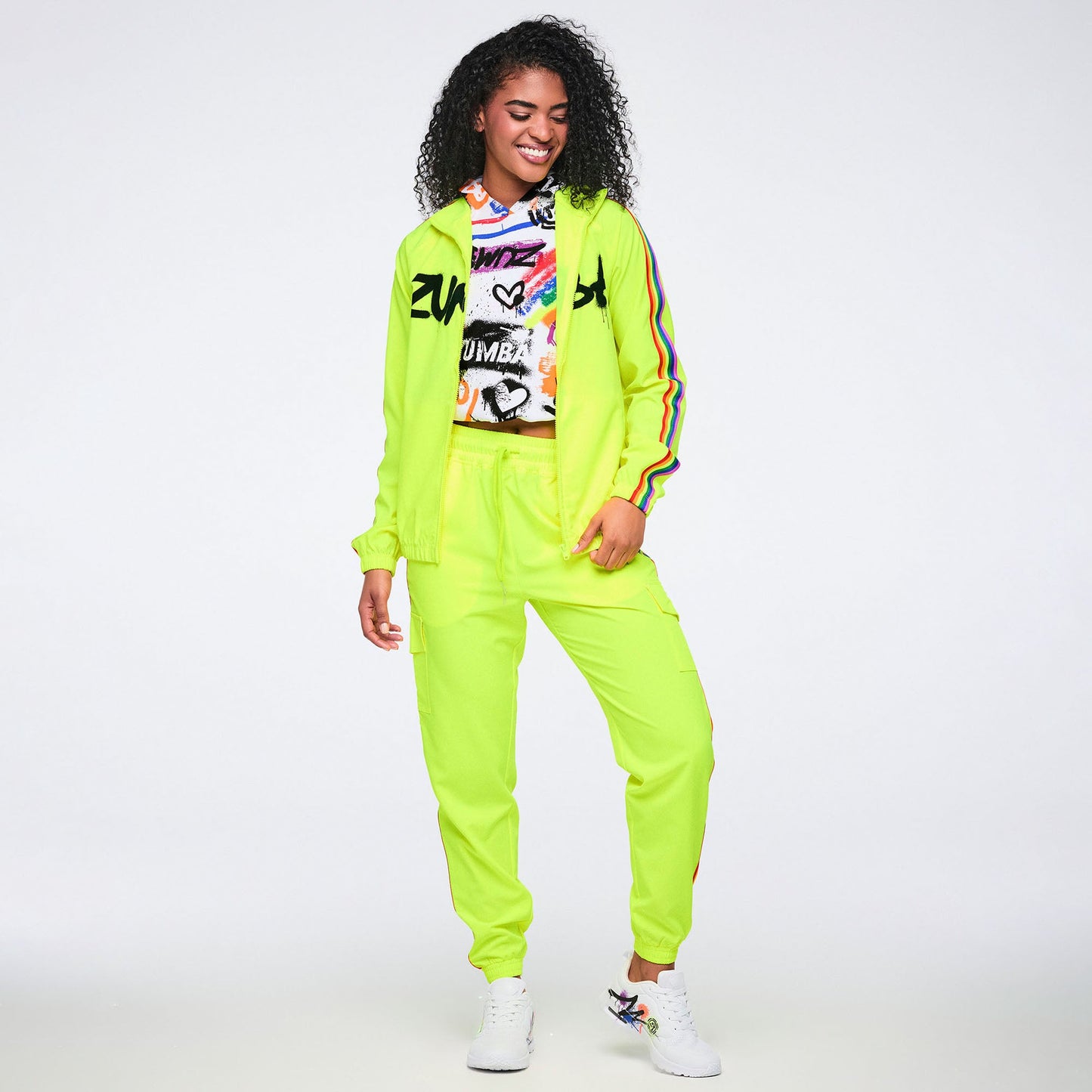 Pride Mock Neck Woven Jacket Z3T000392