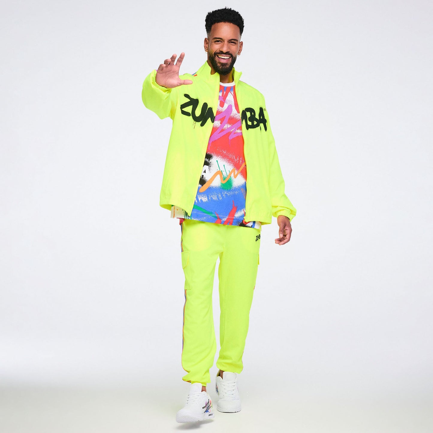 Pride Mock Neck Woven Jacket Z3T000392