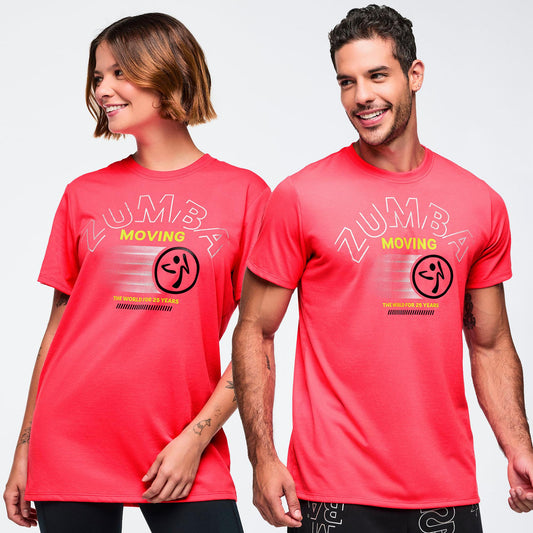 Zumba 25 Unisex Crew Neck Tee