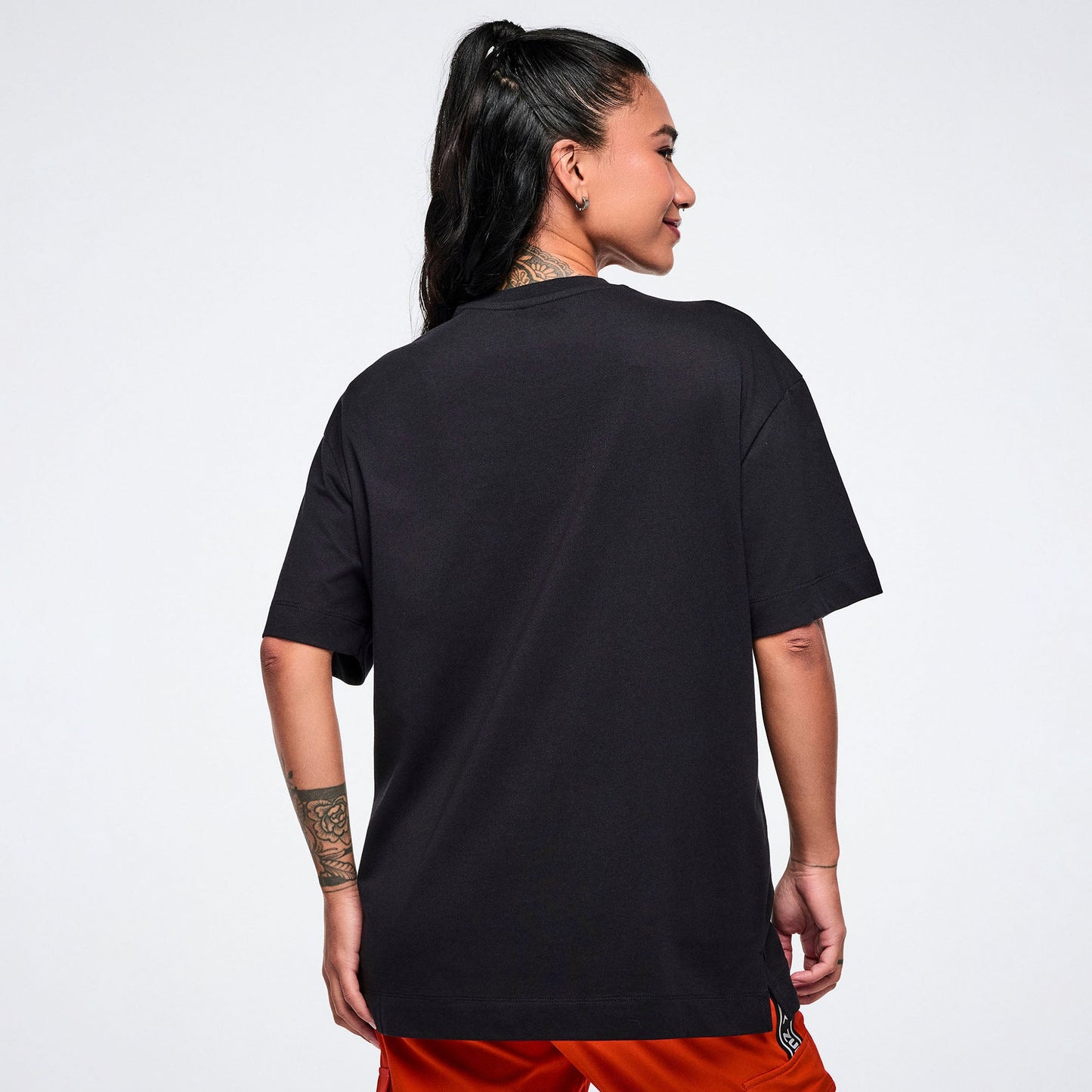 Worldwide Oversized Crew Neck Top