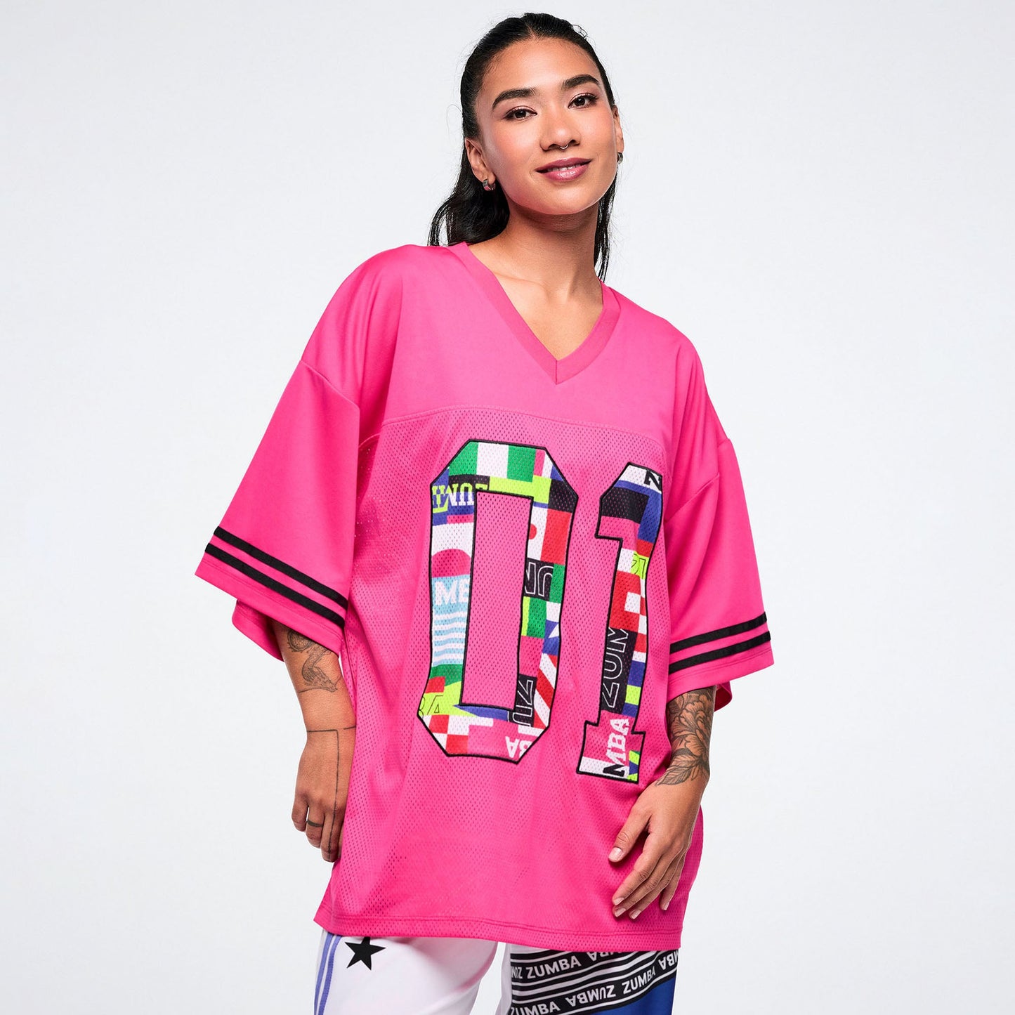 Worldwide Oversized Mesh Top