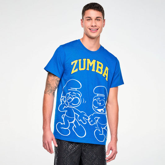 Zumba X The Smurfs Unisex Crew Neck Tee
