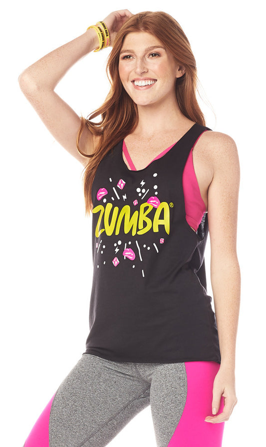 Zumba Dance Bold Loose Tank