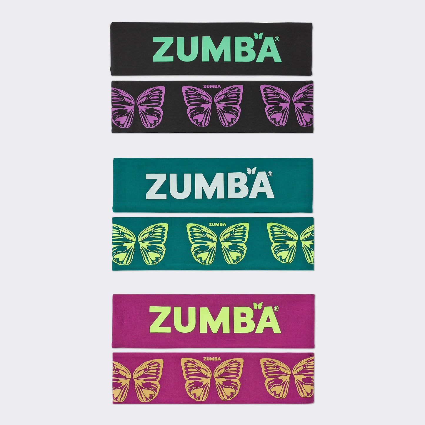 Zumba Transform Headbands 3PK