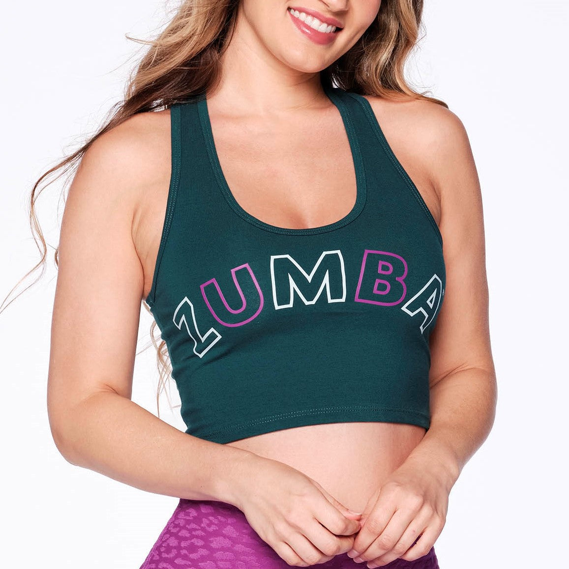 Zumba Stand Together Crop Racerback