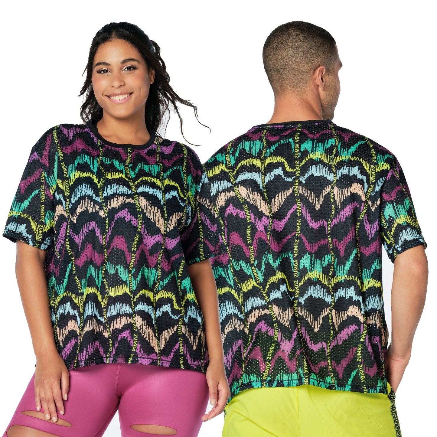 Zumba Transform Mesh Top