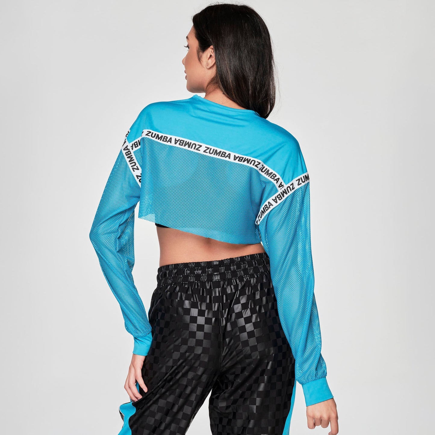 Zumba Paradise Long Sleeve Crop Top