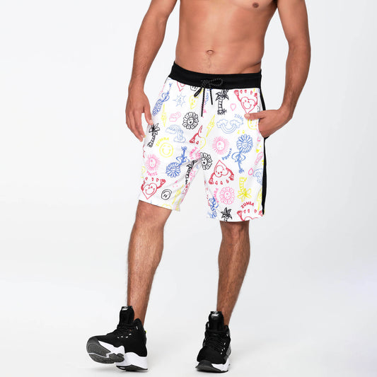 Zumba Happy Mesh Basketball Shorts