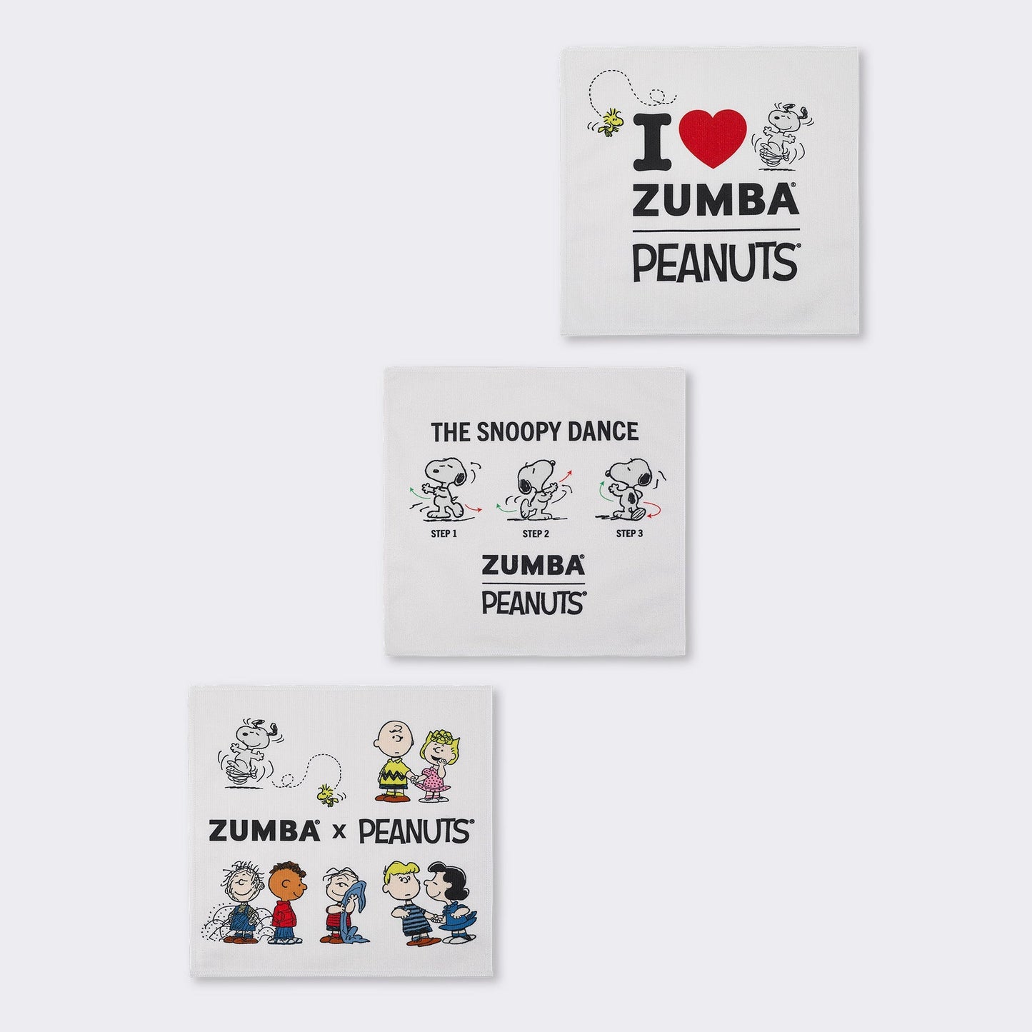 Zumba X Peanuts Small Towel